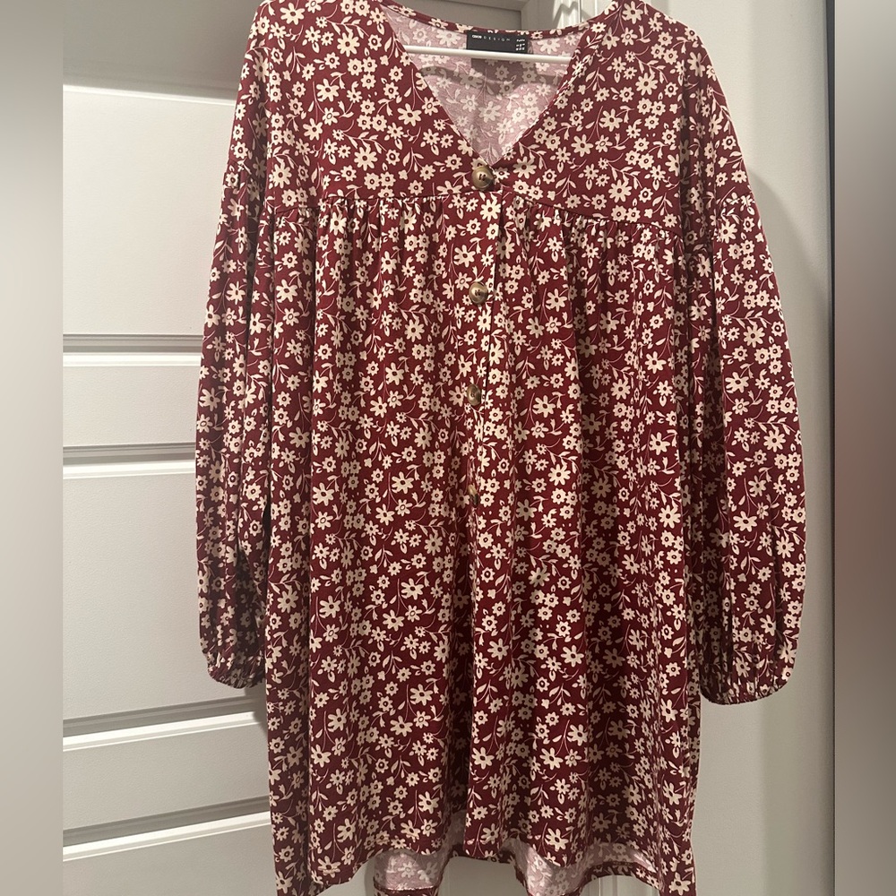 ASOS Floral babydoll dress